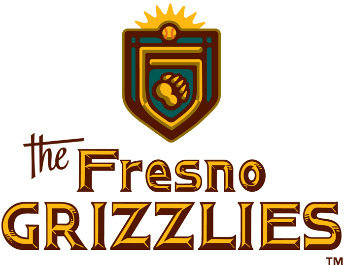 Fresno Grizzlies 2005-2007 Primary Logo iron on paper